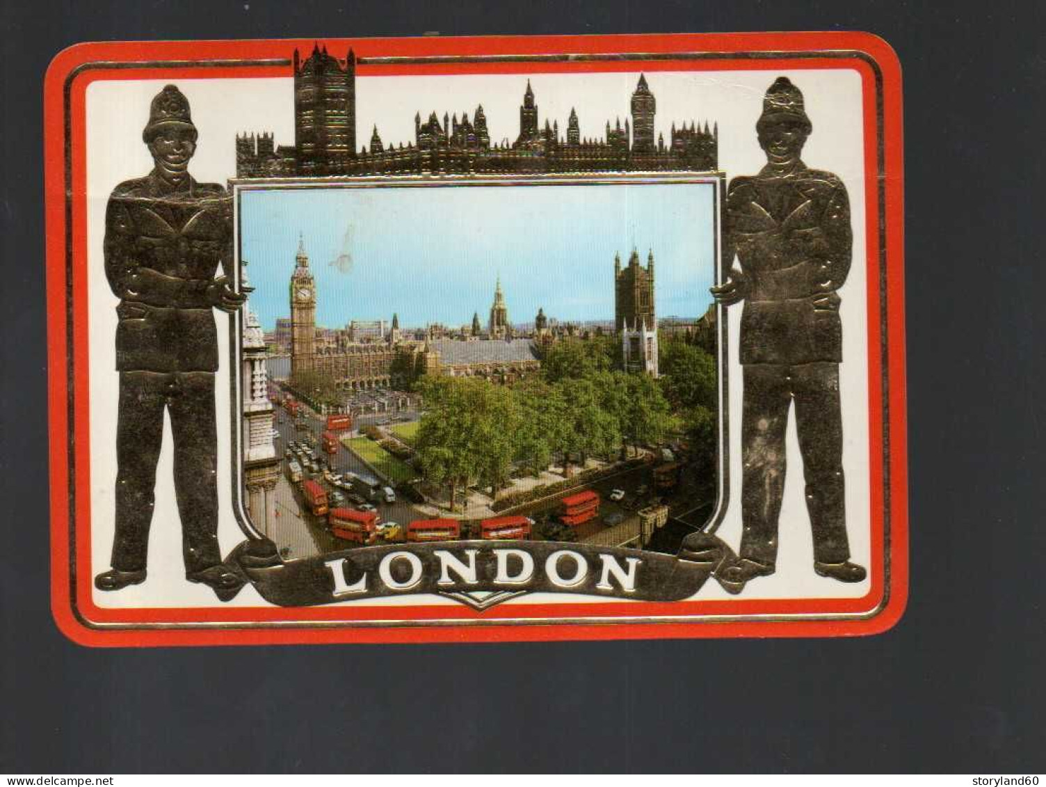 Londres Policeman Stylisés Or - Uniformes