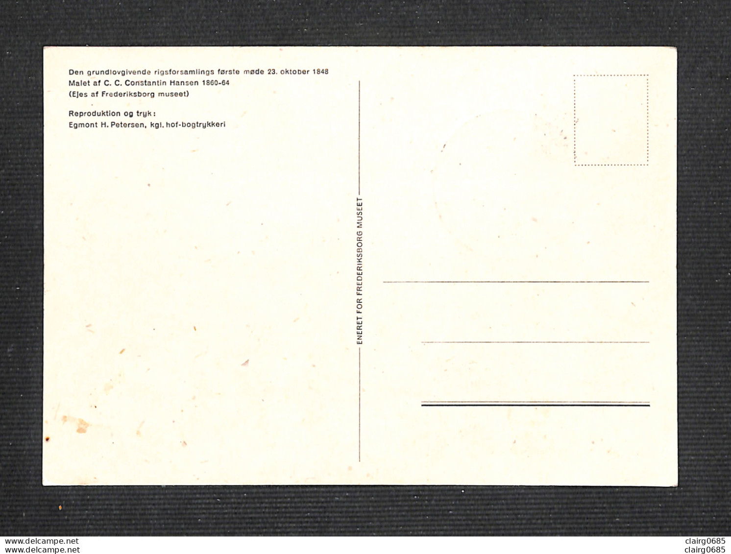 DANEMARK - DANMARK - La Constitution - Carte MAXIMUM 1951 - Maximumkaarten