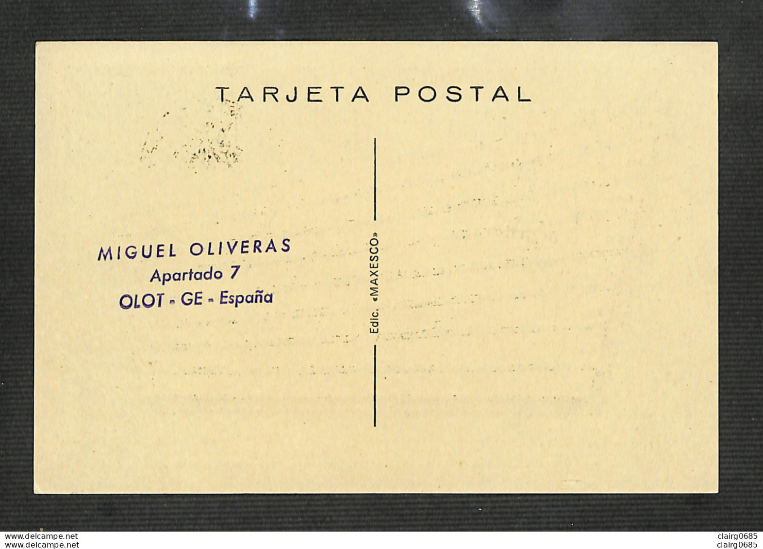 ESPAGNE - ESPAÑA - Carte MAXIMUM 1956 - CENTENARIO ESTADISTICA - RARE - Maximumkarten