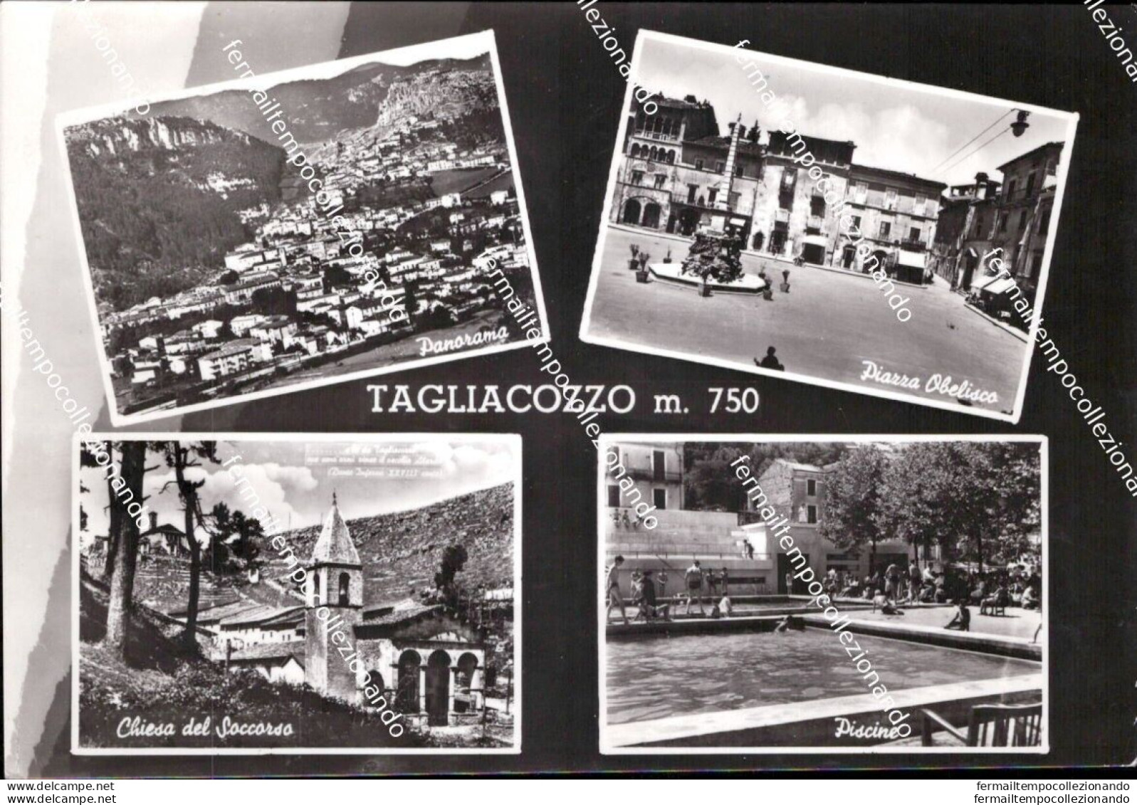 Cd631 Cartolina Tagliacozzo Provincia Di L'aquila Abruzzo - L'Aquila