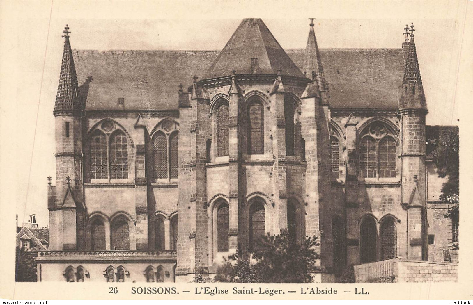 SOISSONS : L'EGLISE SAINT LEGER - Soissons