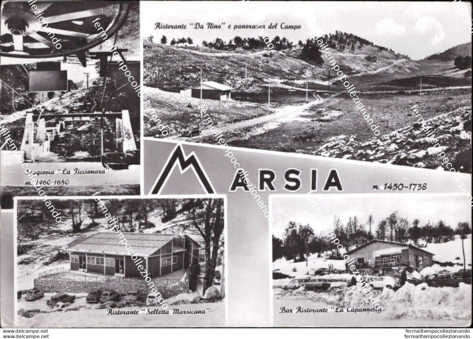 Cd637 Cartolina Saluti Da Marsia Provincia Di L'aquila Abruzzo - L'Aquila