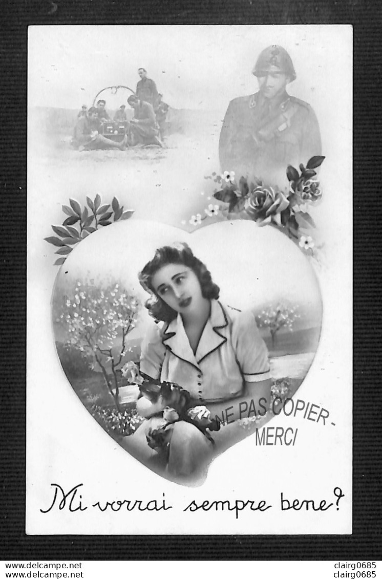 FANTAISIE ITALIE - Vera Fotografia - FOTOCELERE TORINO - 1942 - Mi Vorrai Sempre Bene? - Patriotiques