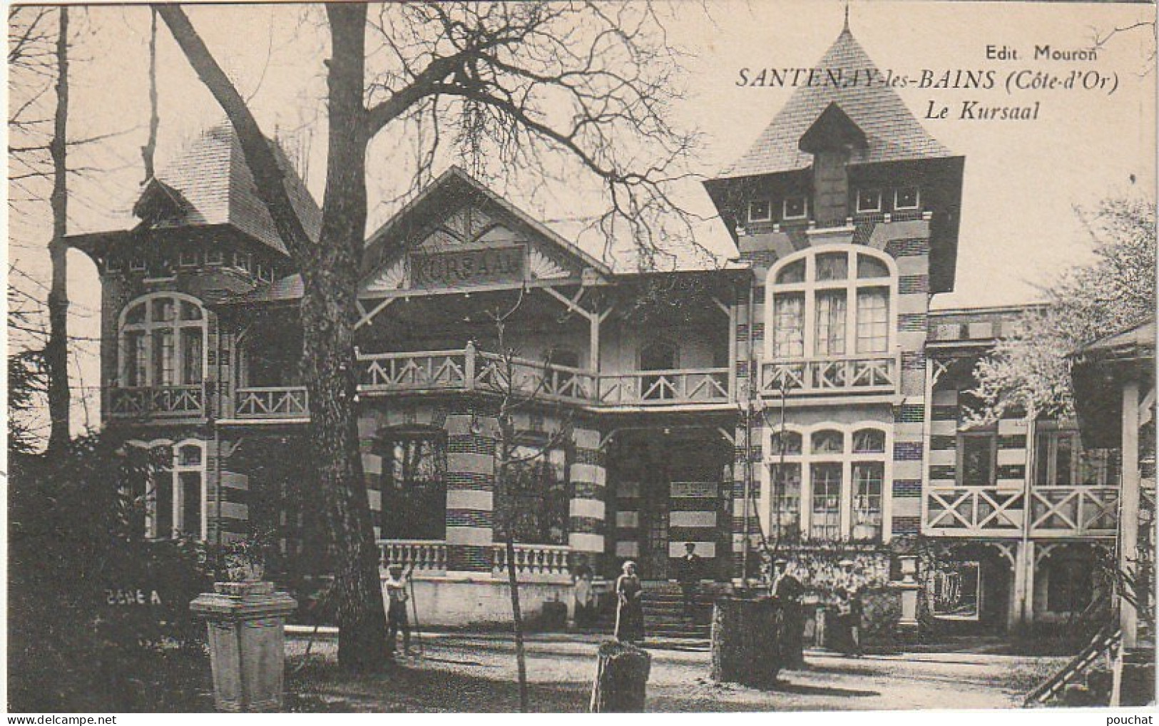 PE 21-(21) SANTENAY LES BAINS - LE KURSAAL - 2 SCANS - Sonstige & Ohne Zuordnung