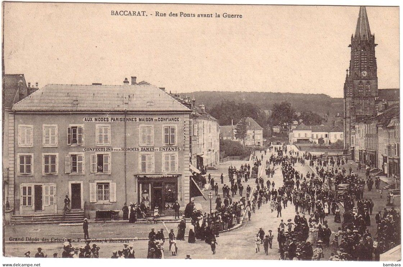 BACCARAT  - Rue Des Ponts - Baccarat