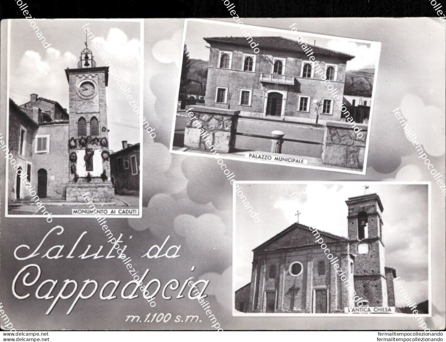 Cd655 Cartolina Saluti Da Cappadocia Provincia Di L'aquila Abruzzo - L'Aquila