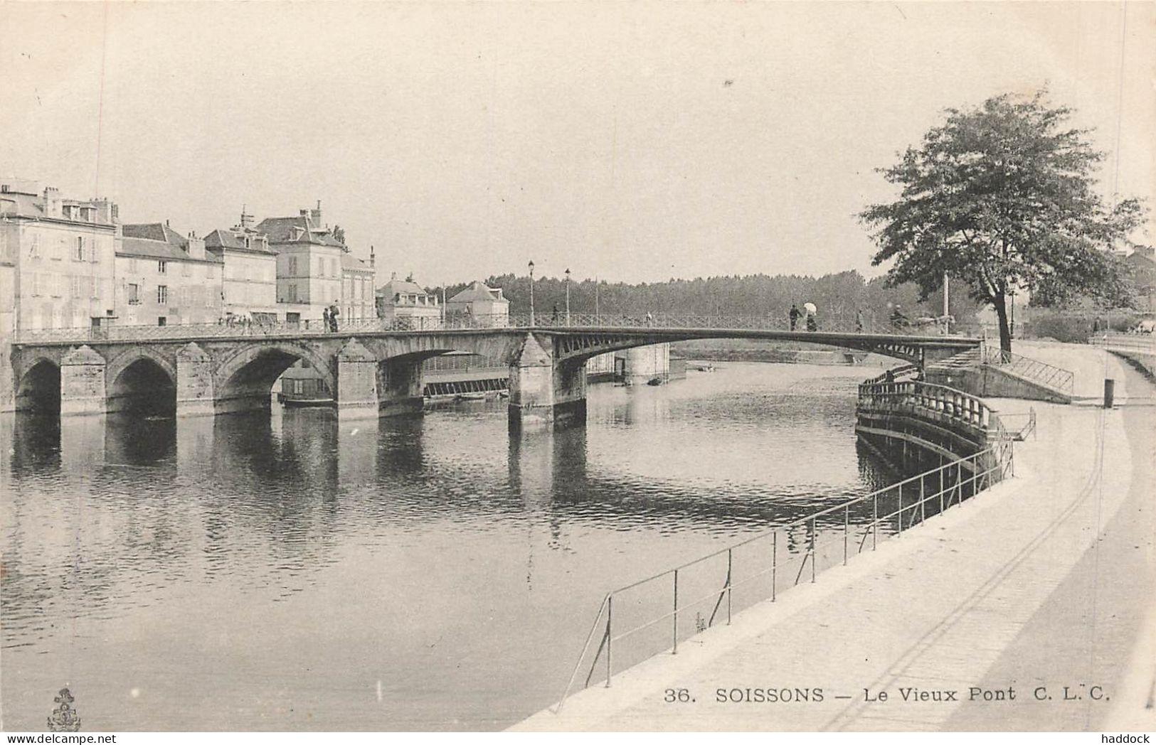 SOISSONS : LE VIEUX PONT - Soissons
