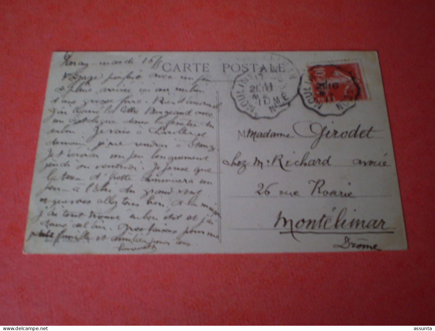 Cachet Convoyeur Moulins à Mâcon, Carte Gare Des Brotteaux Lyon, Bière Georges, Absinthe Cusenier, Dubonnet, Ricqlès - Correo Ferroviario