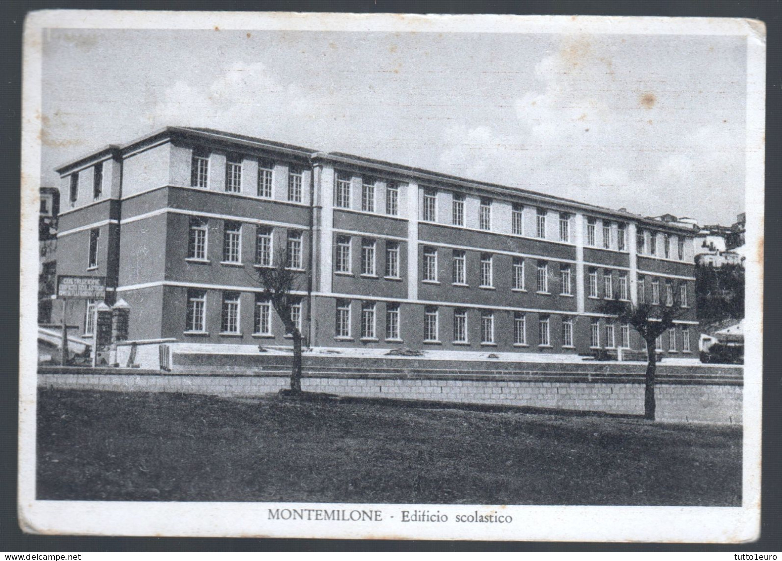 MONTEMILONE - POTENZA - 1954 - EDIFICIO SCOLASTICO - Potenza