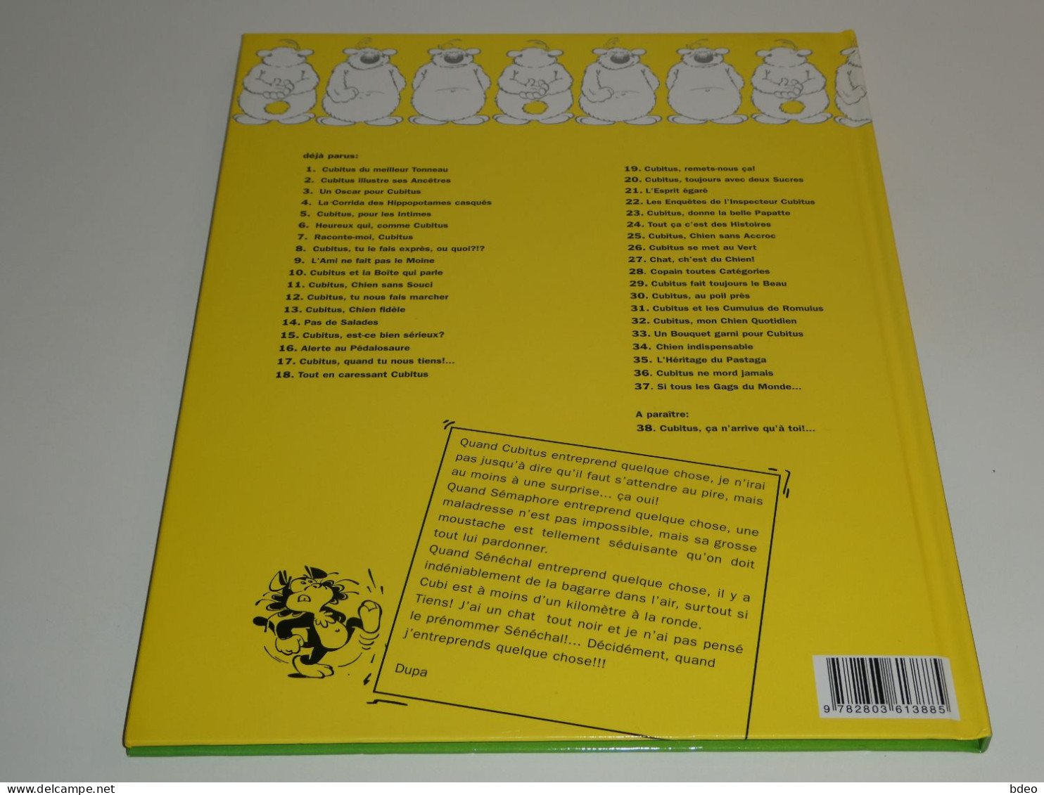 EO CUBITUS TOME 37 / TBE - Ediciones Originales - Albumes En Francés
