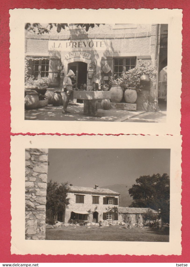 Peyresq - 13 Photos Du Village Et Des Environs - 1957 - Autres & Non Classés