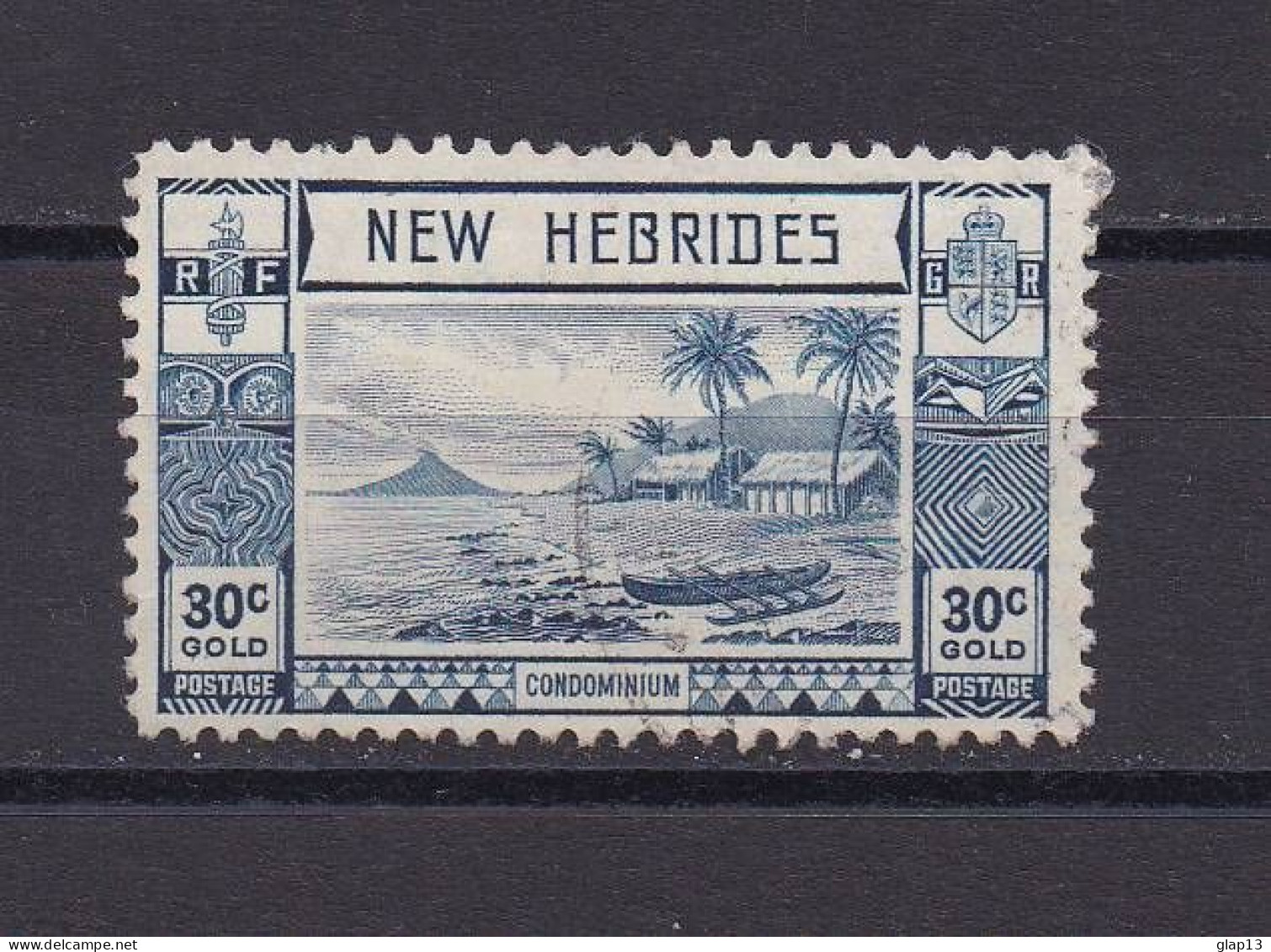 NOUVELLES-HEBRIDES 1938 TIMBRE N°117 OBLITERE - Used Stamps