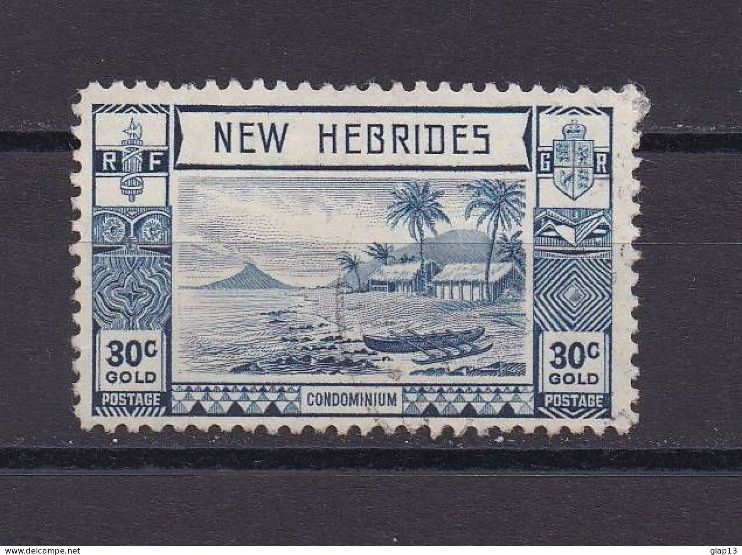 NOUVELLES-HEBRIDES 1938 TIMBRE N°117 OBLITERE - Gebraucht