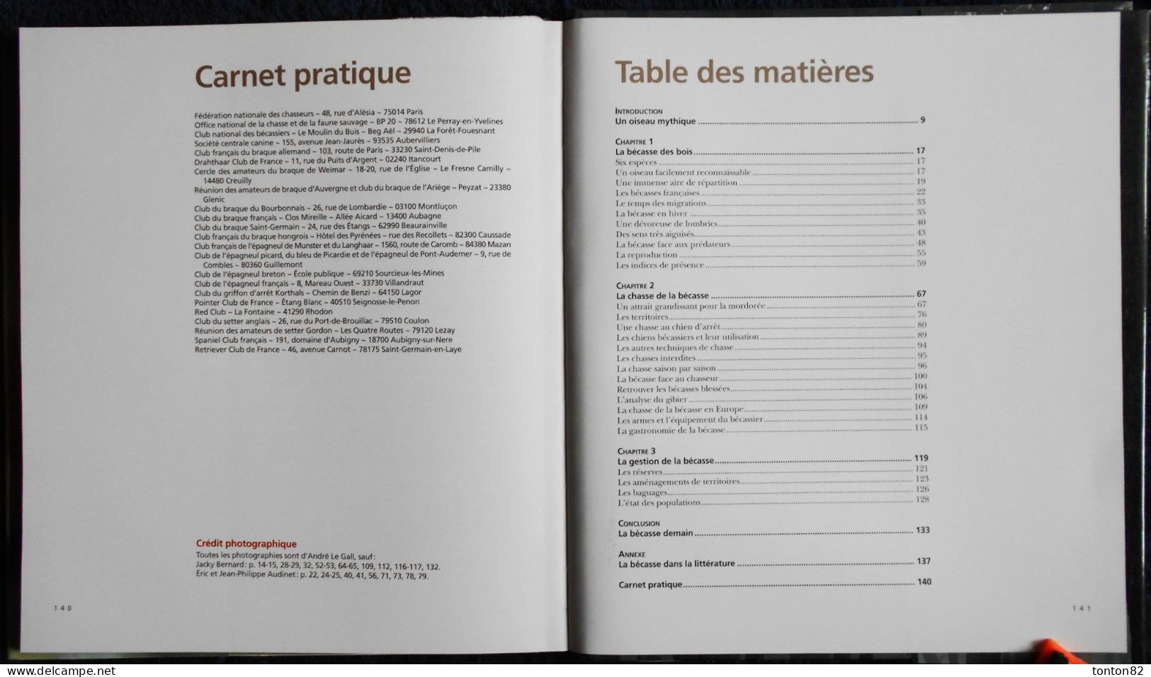 André Le Gall - BÉCASSES - Éditions SUD-OUEST- ( 2003 ) .