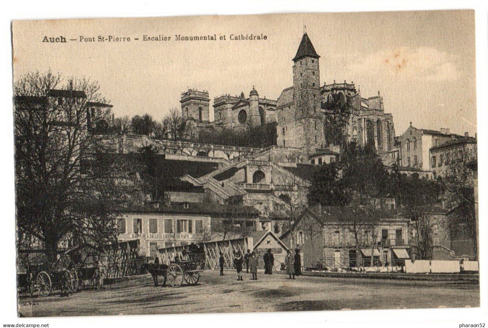 Auch- Pont St Pierre Escalier Monumental - Auch