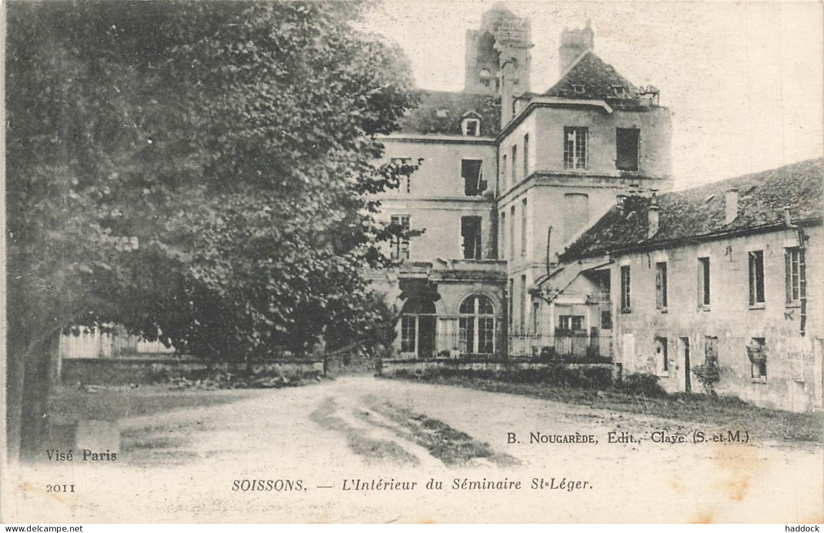 SOISSONS : L'INTERIEUR DU SEMINAIRE ST LEGER - Soissons