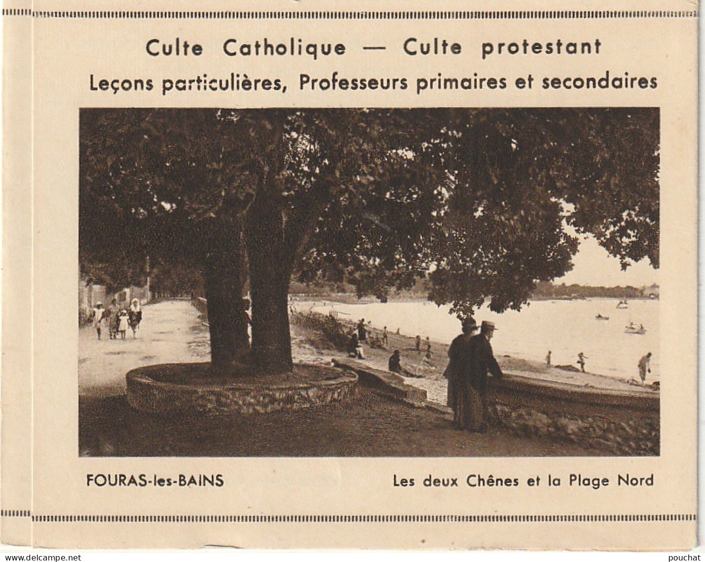 OP Nw32-(17) FOURAS - DEPLIANT 3 VOLETS - PLAN ET VUES DES 3 PLAGES - 5 SCANS - Tourism Brochures