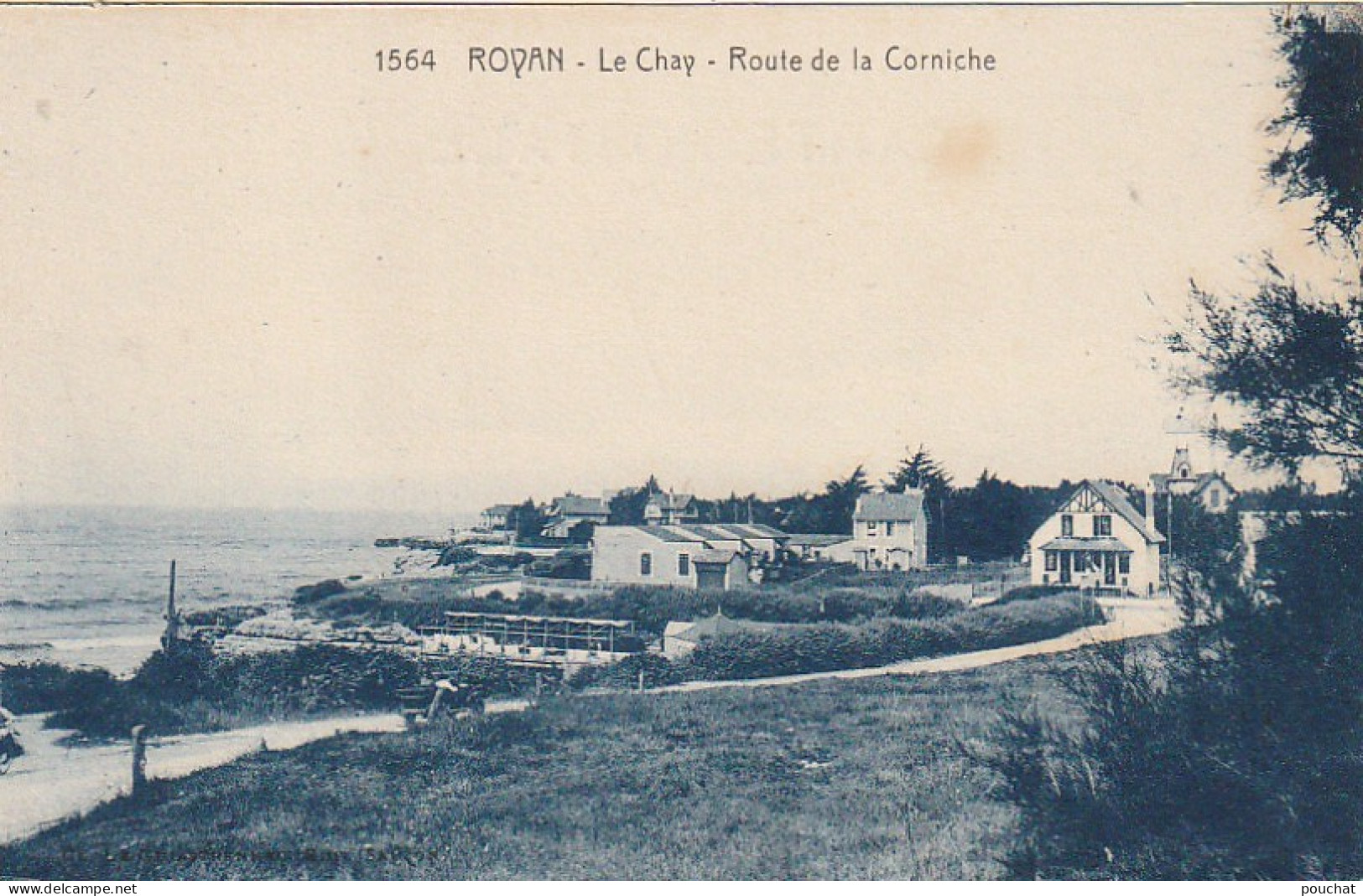 OP Nw32-(17) ROYAN - LE CHAY - ROUTE DE LA CORNICHE - 2 SCANS - Royan