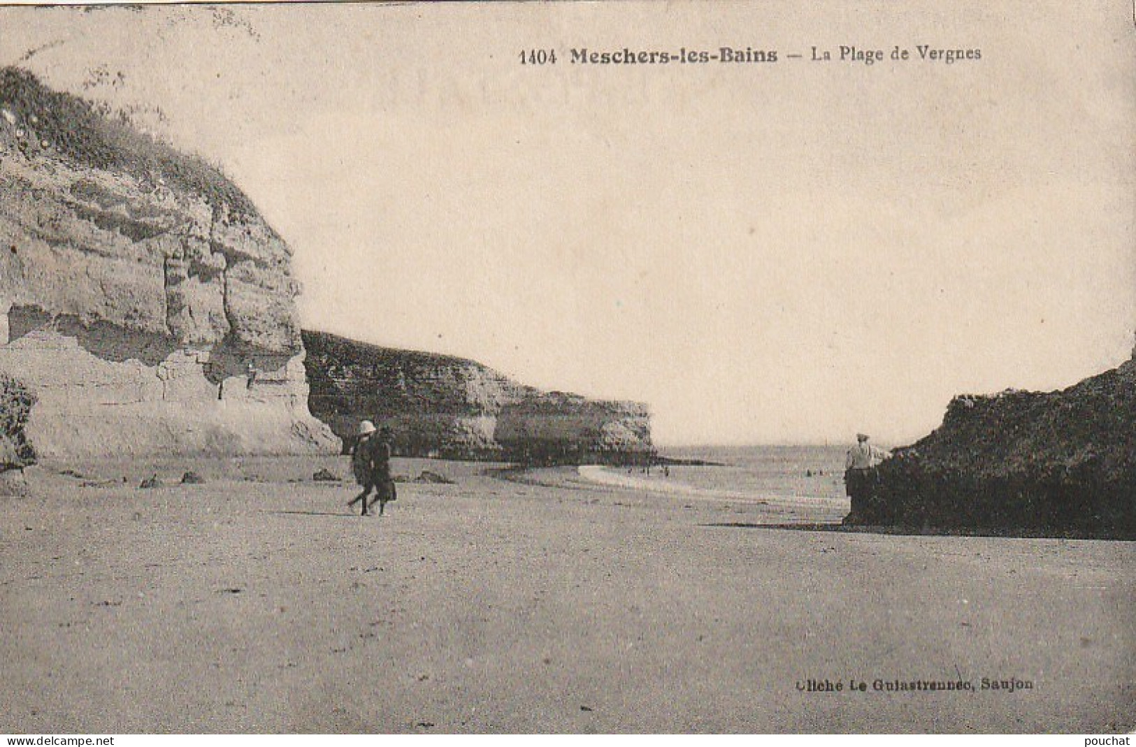 OP Nw32-(17) MESCHERS LES BAINS - LA PLAGE DE VERGNES - 2 SCANS - Meschers