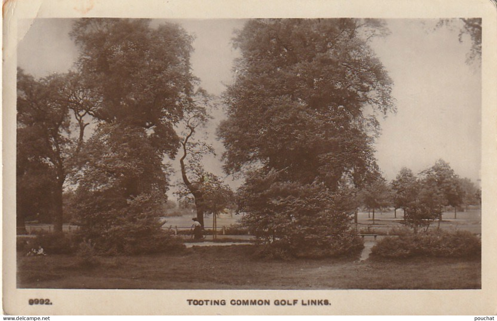 OP Nw34-( ENGLAND ) TOOTING COMMON GOLF LINKS , LONDON - 2 SCANS - London Suburbs