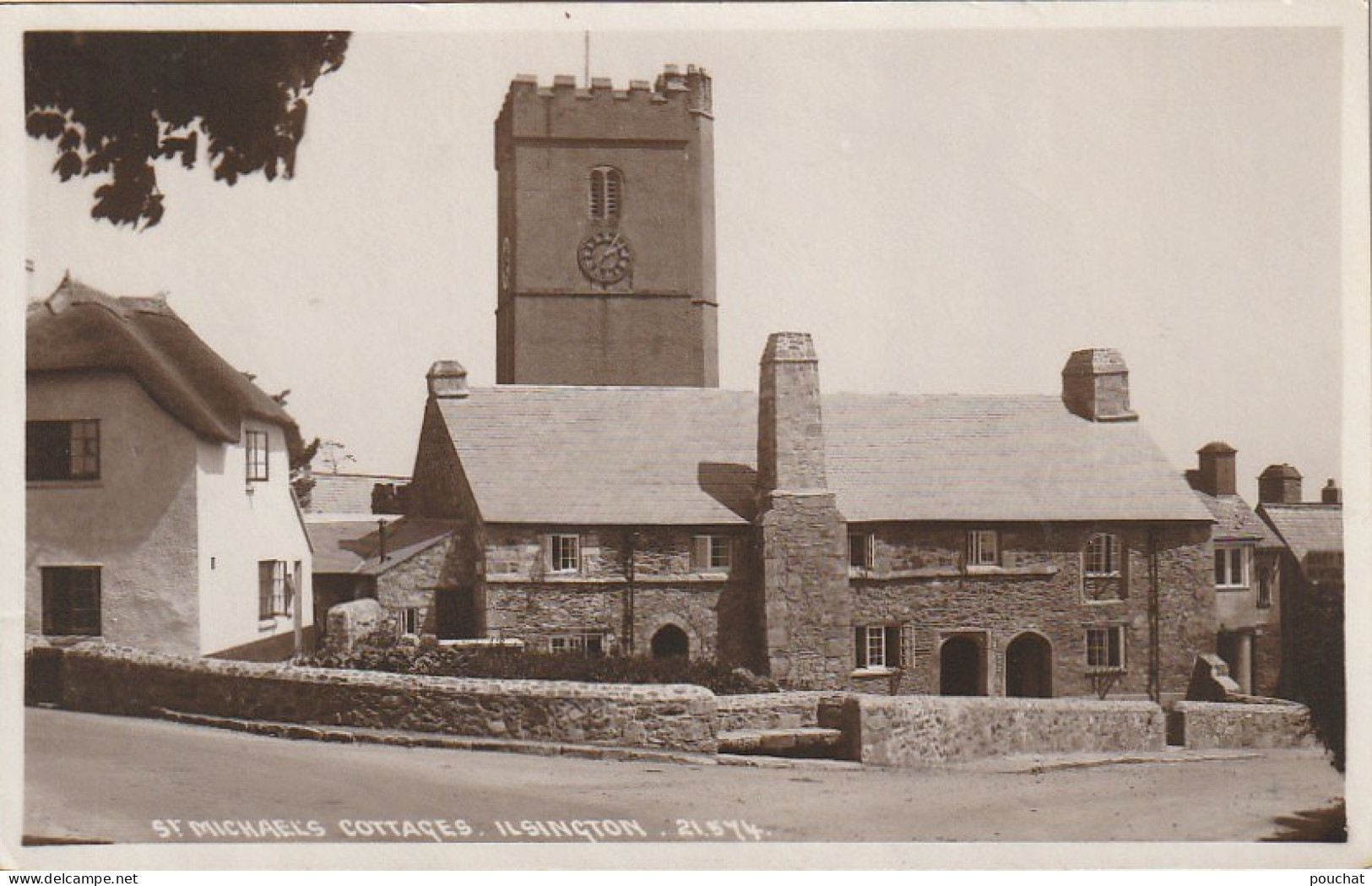 OP Nw34- ILSINGTON ( ENGLAND ) - ST MICHAEL' S COTTAGES - 2 SCANS - Altri & Non Classificati