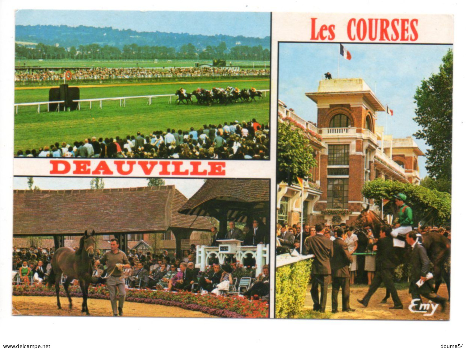 DEAUVILLE (14) - Les Courses - La Vente Des Yearling - Deauville