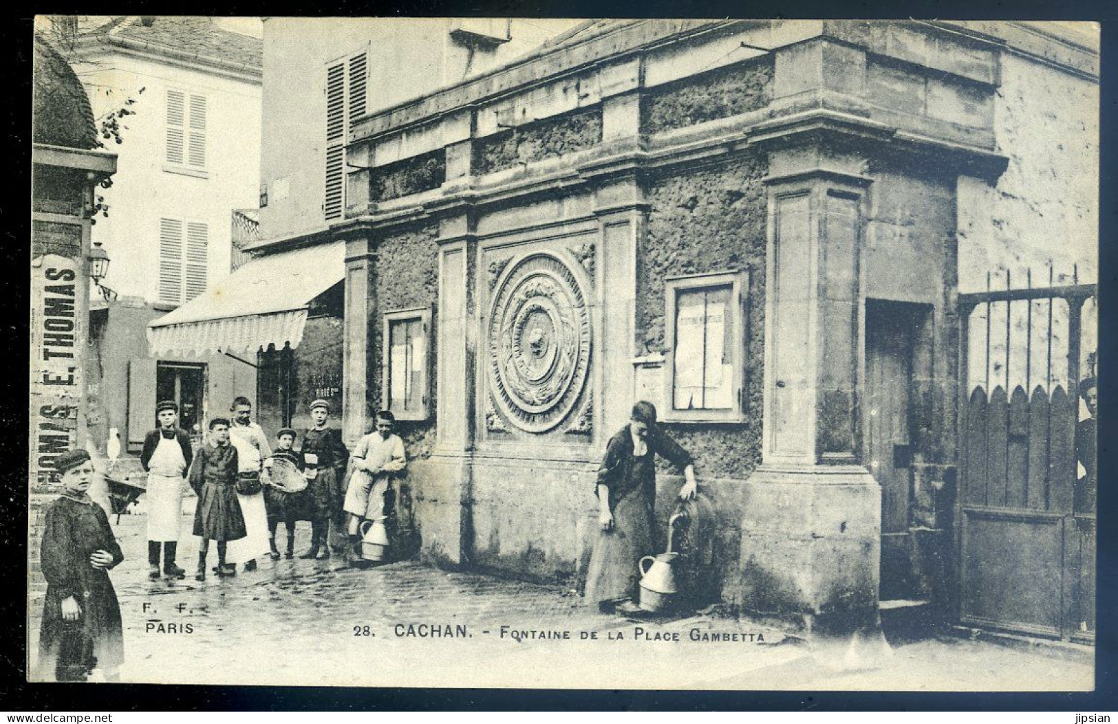 Cpa Du 94 Cachan -- Fontaine De La Place Gambetta    MAI24-01 - Cachan