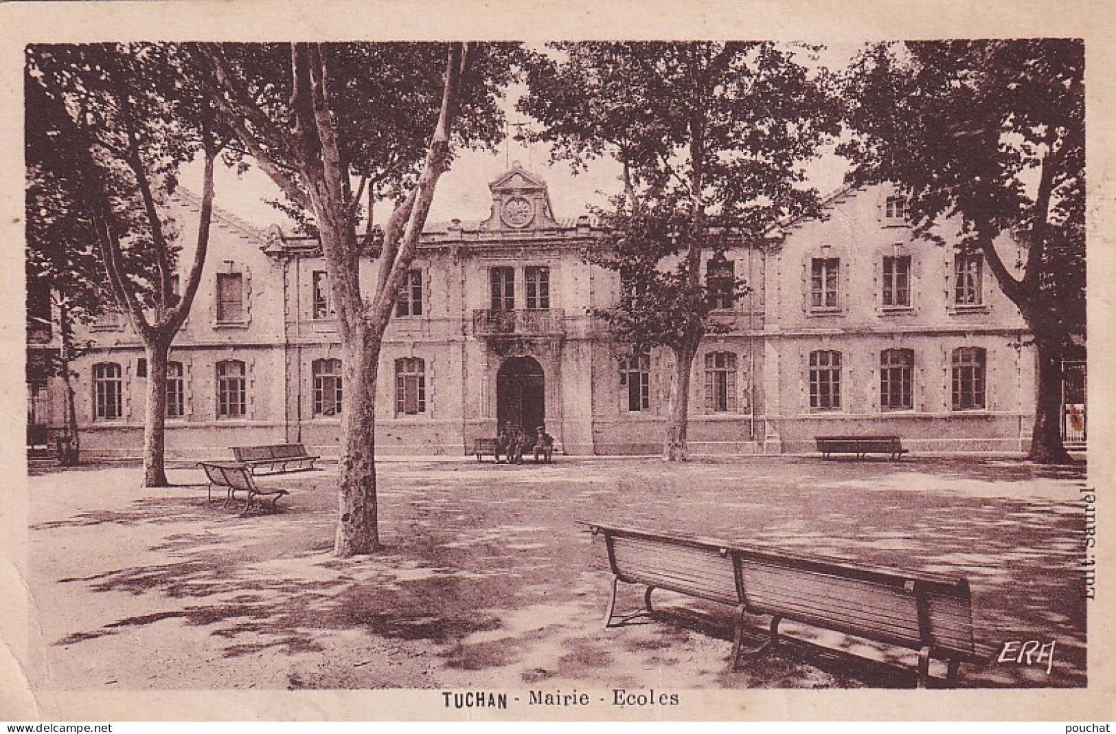 MO 27-(11) TUCHAN - MAIRIE - ECOLES - Other & Unclassified
