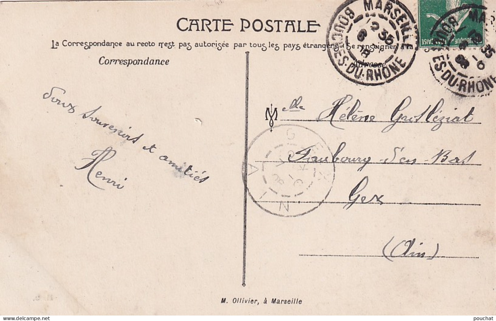 MO 29-(13) PAVILLON DU CONGO - EXPOSITION COLONIALE 1906 , MARSEILLE - CARTE COLORISEE - Mostre Coloniali 1906 – 1922