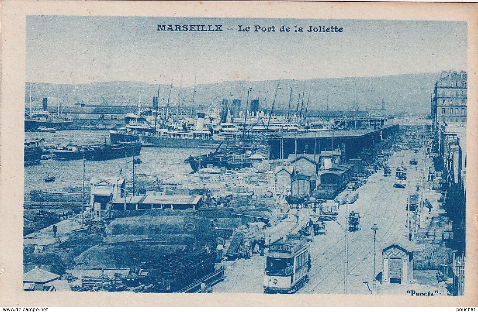 MO 29-(13) LE PORT DE LA JOLIETTE , MARSEILLE - VUE GENERALE - ANIMATION - Joliette, Havenzone