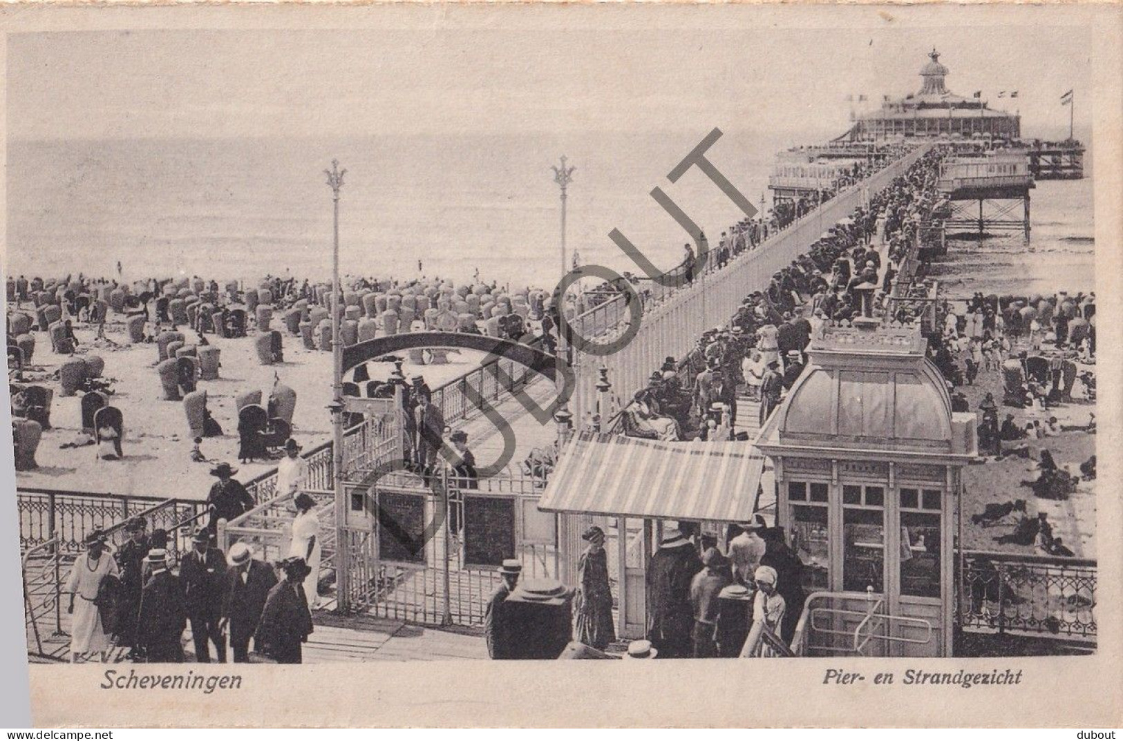 Postkaart - Carte Postale - Scheveningen - Pier- En Strandgezicht  (C5872) - Scheveningen