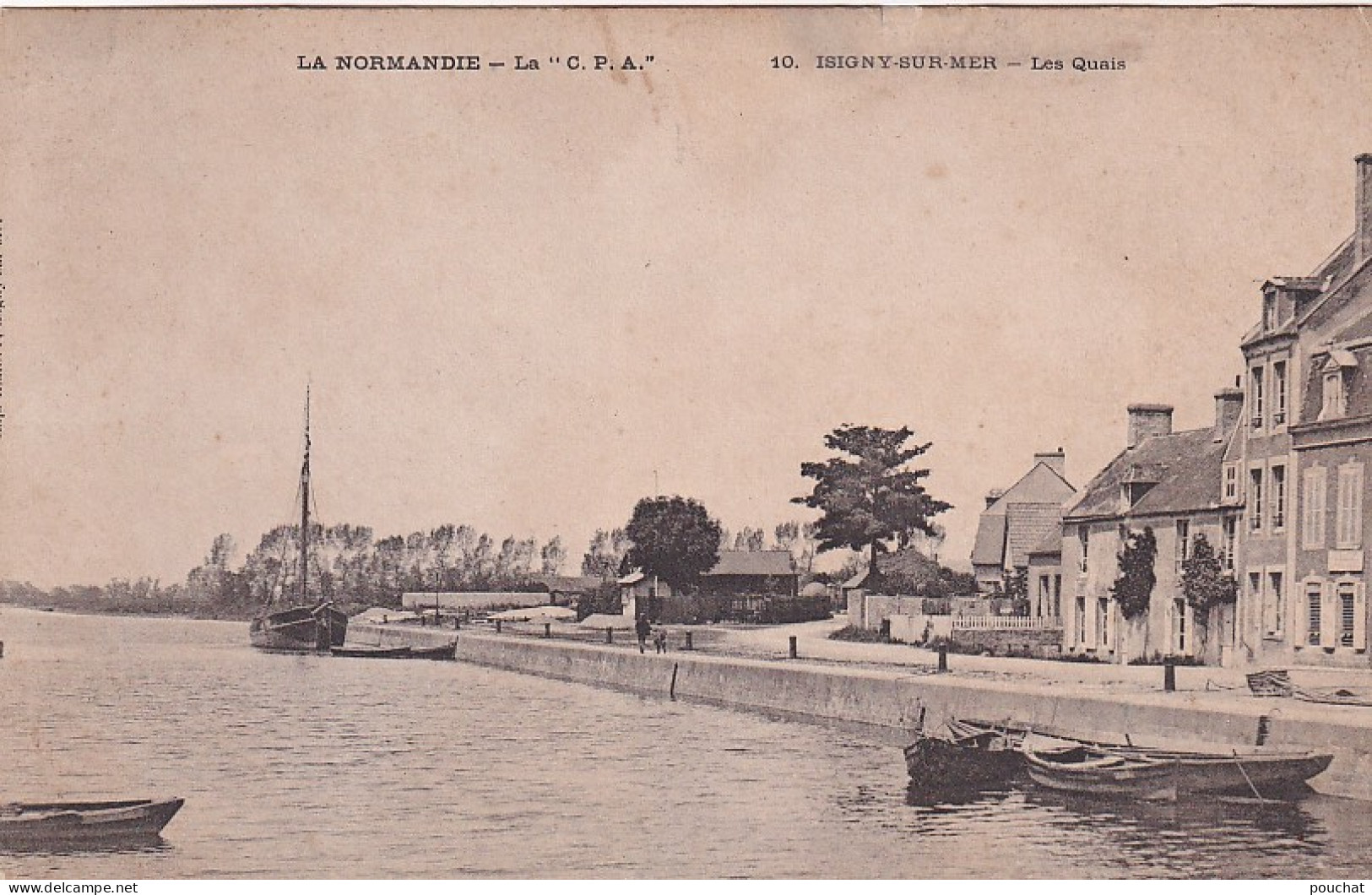 MO 30-(14) ISIGNY SUR MER - LES QUAIS - Other & Unclassified