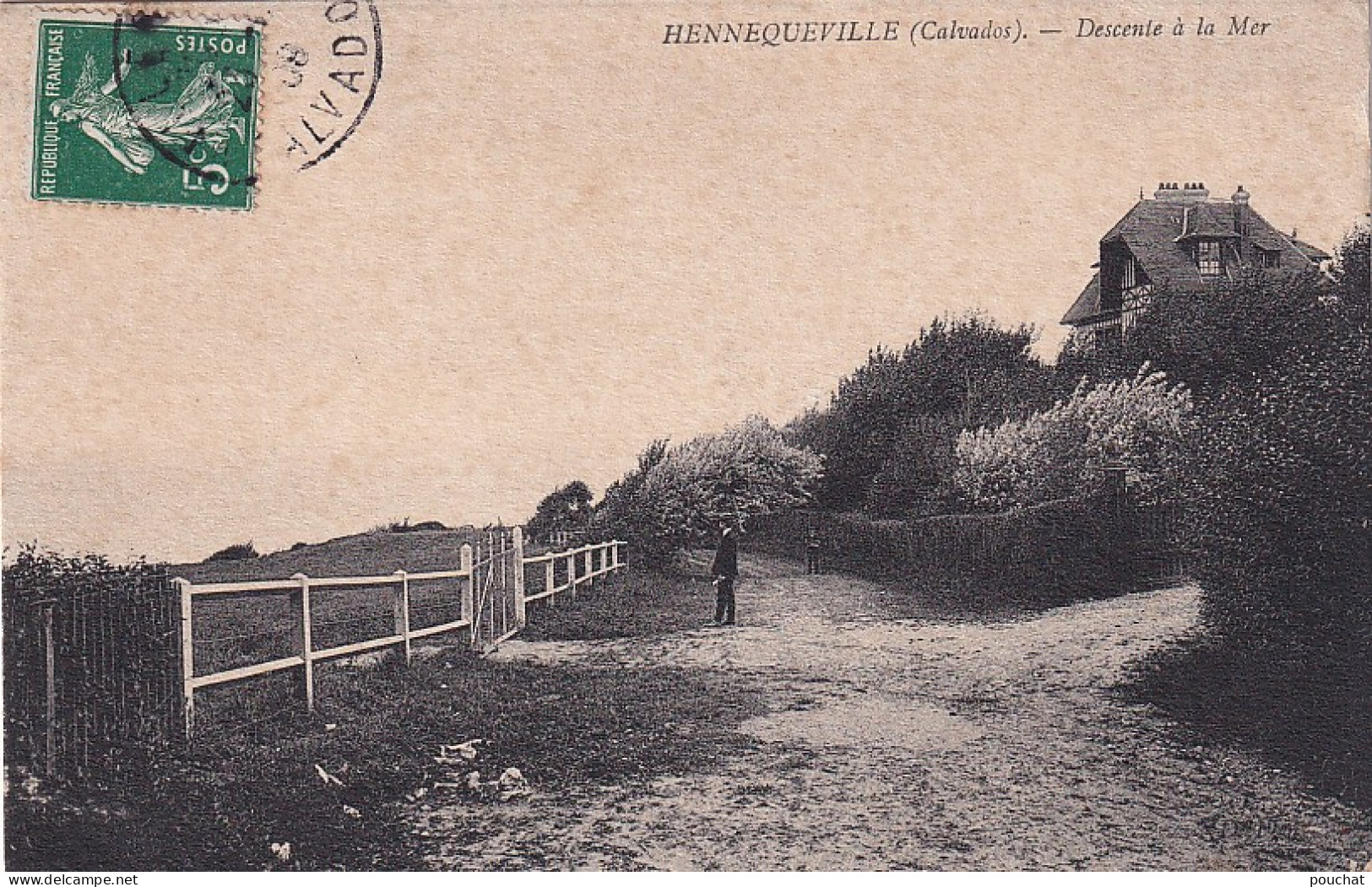 MO 30-(14) HENNEQUEVILLE - DESCENTE A LA MER - Other & Unclassified