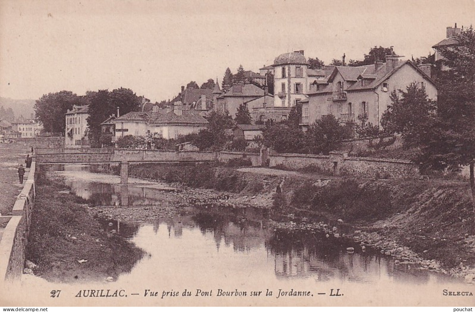 MO 31-(15) AURILLAC - VUE PRISE DU PONT BOURBON SUR LA JORDANNE - Aurillac