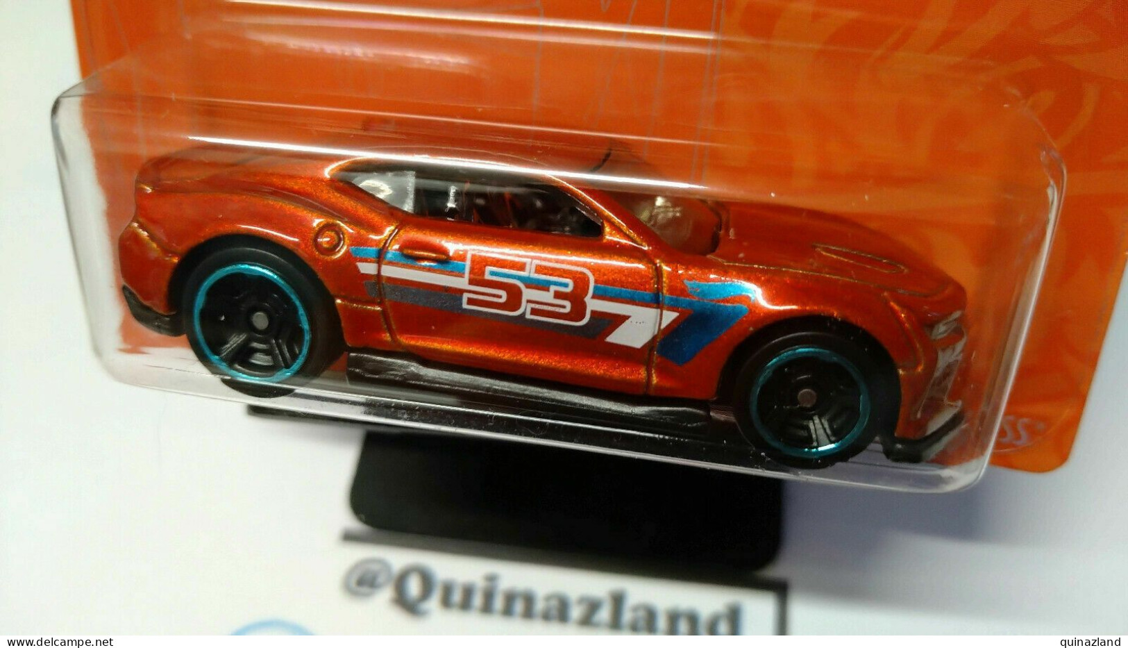 Hot Wheels 2021 Orange & Blue 53th Anniversary 18 Camaro Ss (NP53) - HotWheels