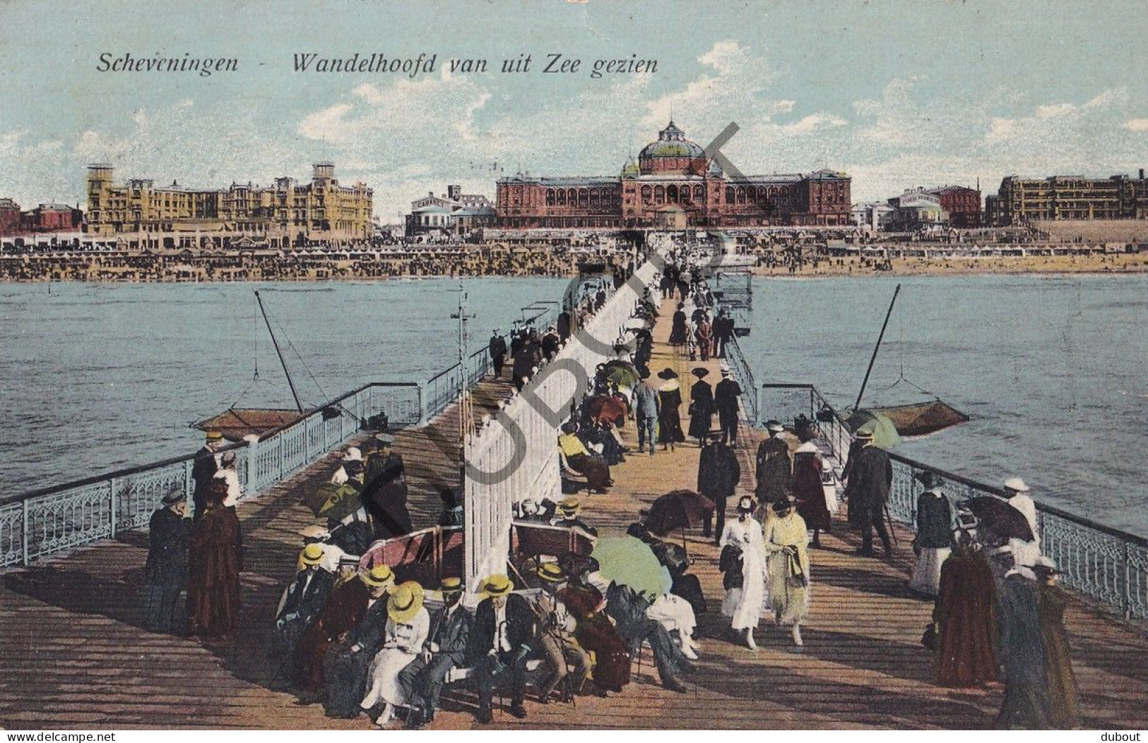 Postkaart - Carte Postale - Scheveningen - Wandelhoofd Van Uit Zee Gezien  (C5866) - Scheveningen