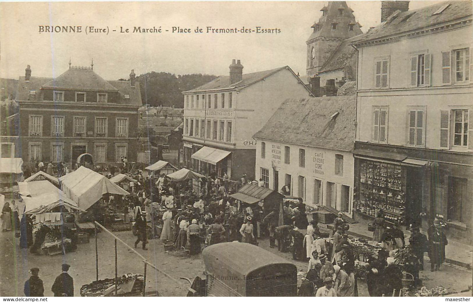 BRIONNE Le Marché Place De Frémont Des Essarts - Sonstige & Ohne Zuordnung