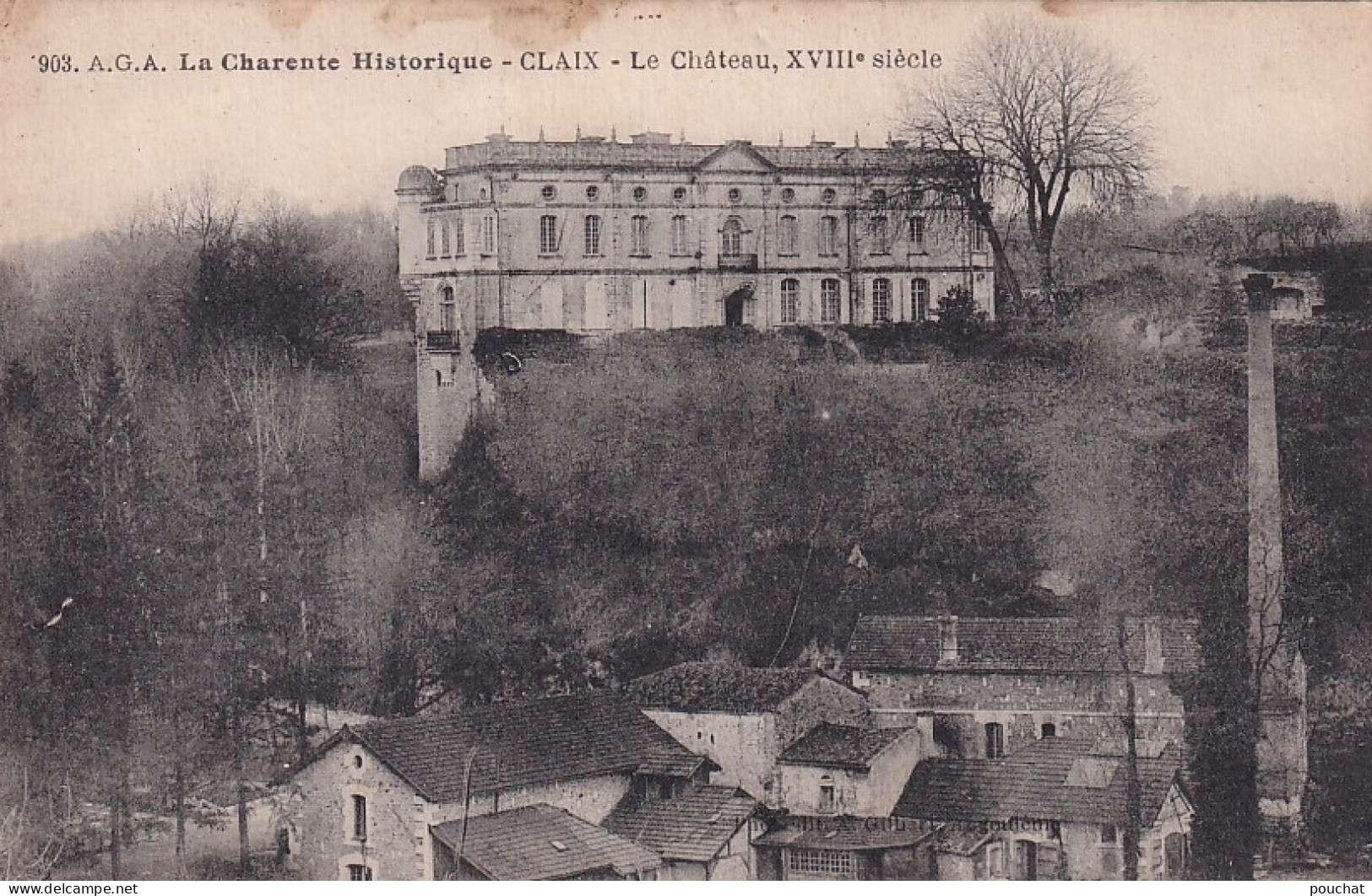 MO 32-(16)  CLAIX . LE CHATEAU , XVIIIe SIECLE - Sonstige & Ohne Zuordnung