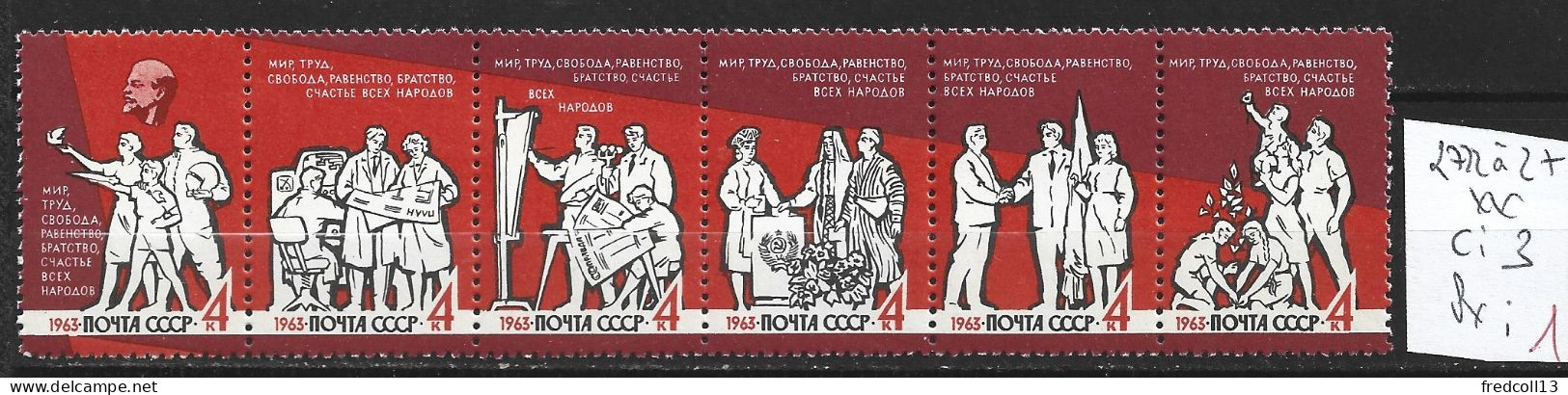 RUSSIE 2722 à 27 ** Côte 3 € - Unused Stamps