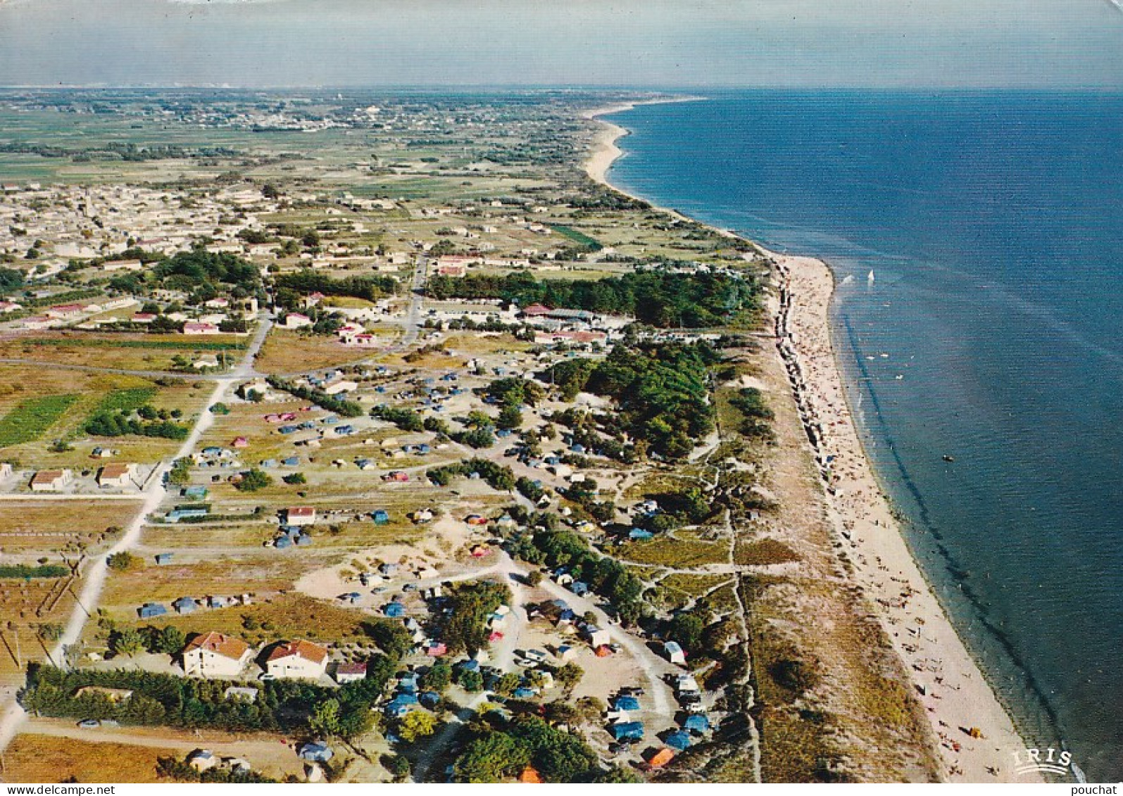 NE 29-(17) ILE DE RE - VUE GENERALE DE LA COUARDE - AU FOND LE BOIS PLAGE - VUE AERIENNE - Ile De Ré