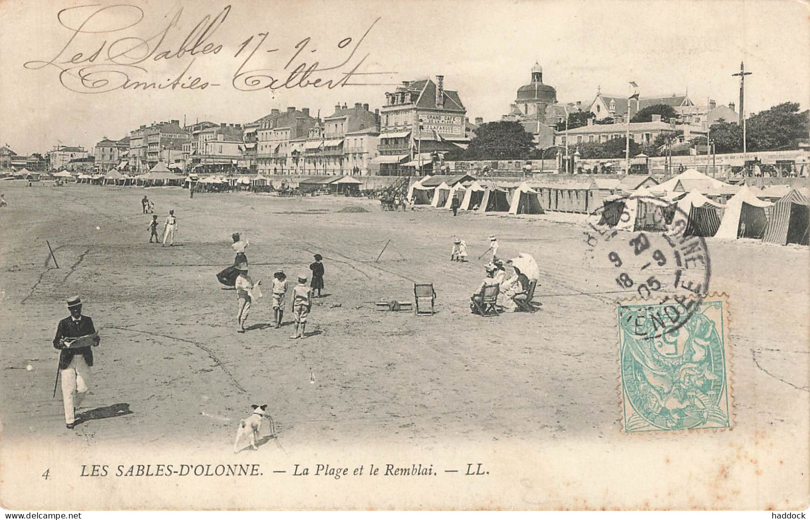 LES SABLES D'OLONNE : LA PLAGE ET LE REMBLAI - Sables D'Olonne