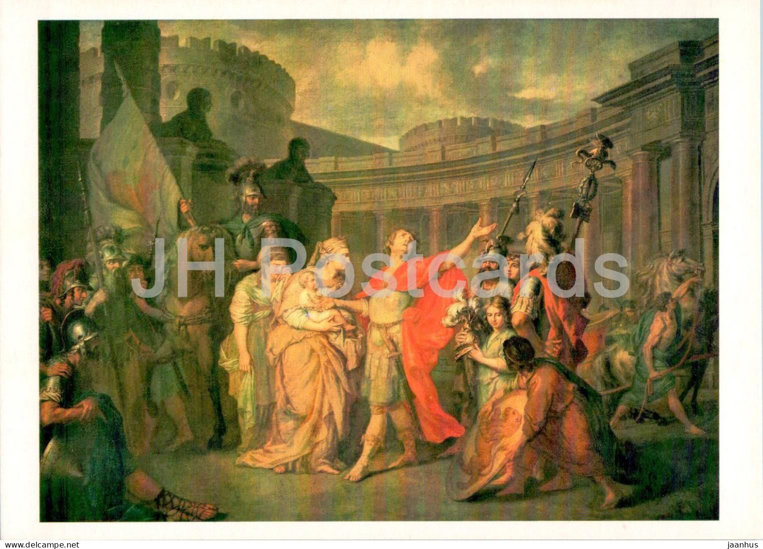 Painting By A. Losenko - Hector Farewell To Andromache - Russian Art - 1981 - Russia USSR - Unused - Malerei & Gemälde