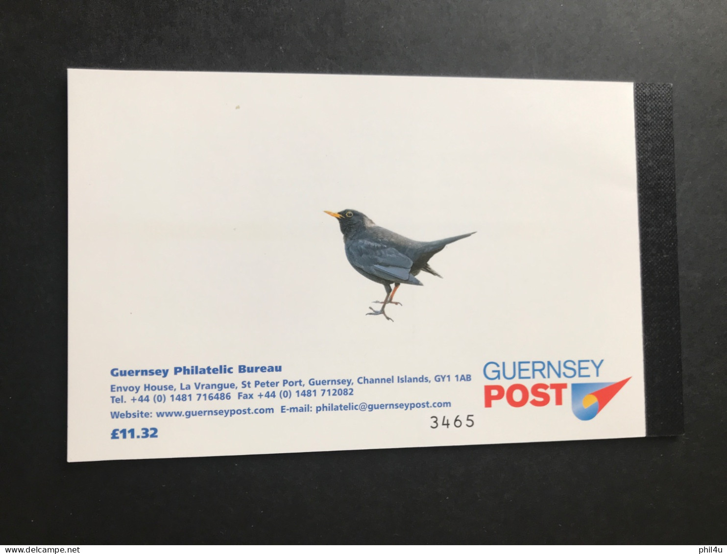 3 Different Guernsey Birds Booklets MNH Face £33.92 - Guernesey