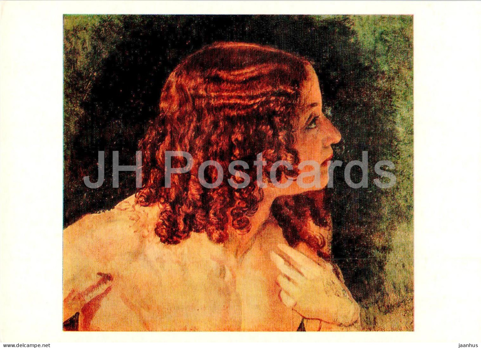 Painting By A. Ivanov - Sketch . Appearance Of Christ To The People - Woman - Russian Art - 1979 - Russia USSR - Unused - Paintings