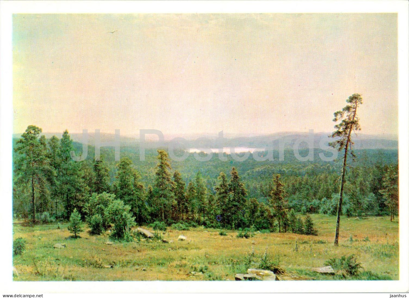 Painting By I. Shishkin - Forest Distances - Russian Art - 1974 - Russia USSR - Unused - Paintings