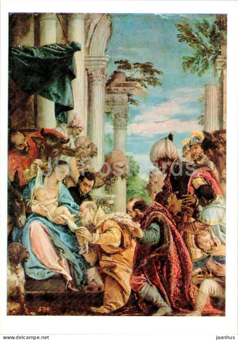 Painting By Paolo Veronese - Adoration Of The Magi - Italian Art - 1972 - Russia USSR - Unused - Peintures & Tableaux