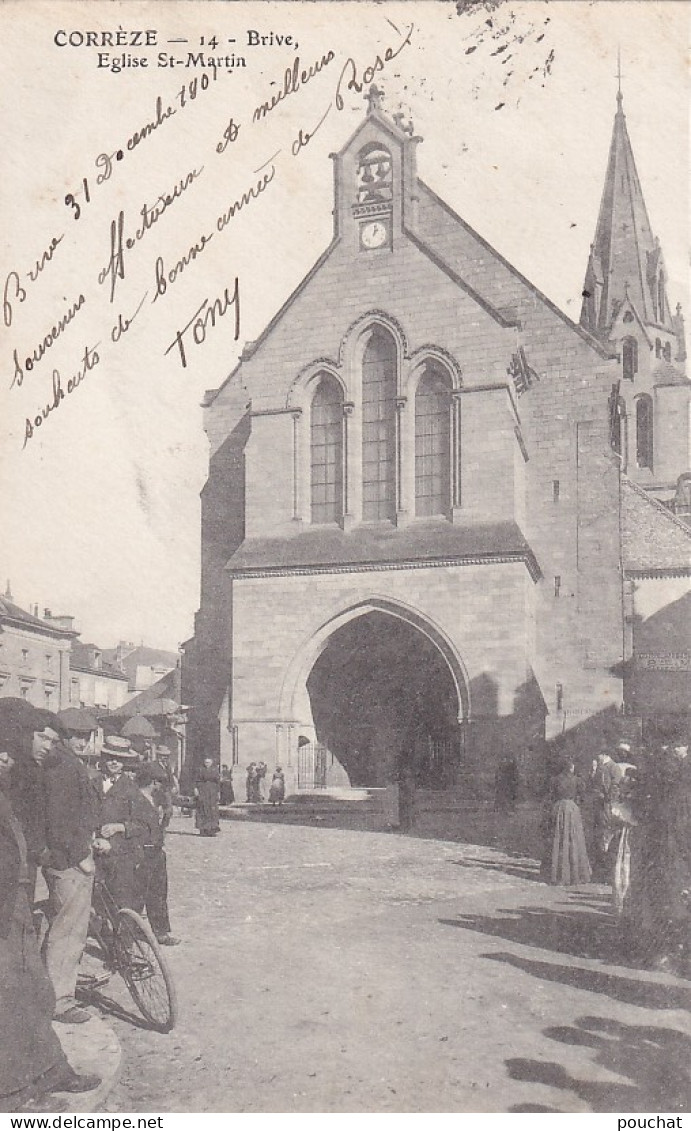 OP 39-(19) BRIVE - EGLISE SAINT MARTIN - ANIMATION - Brive La Gaillarde