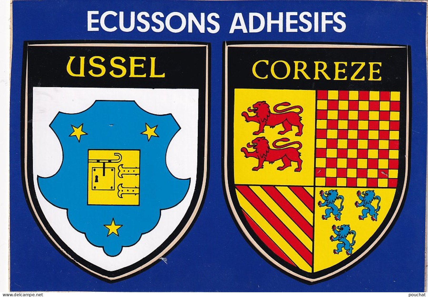 OP 39-(19) ECUSSONS ADHESIFS USSEL , CORREZE - Ussel
