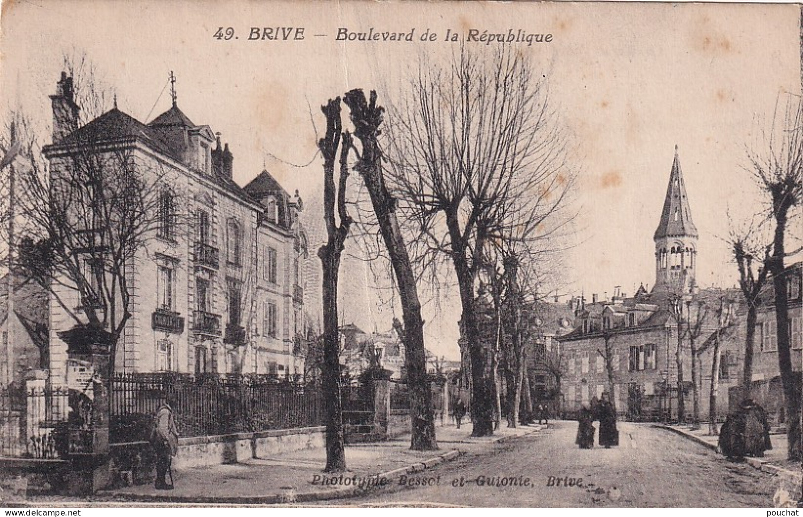 OP 39-(19) BRIVE - BOULEVARD DE LA REPUBLIQUE  - ANIMATION - Brive La Gaillarde