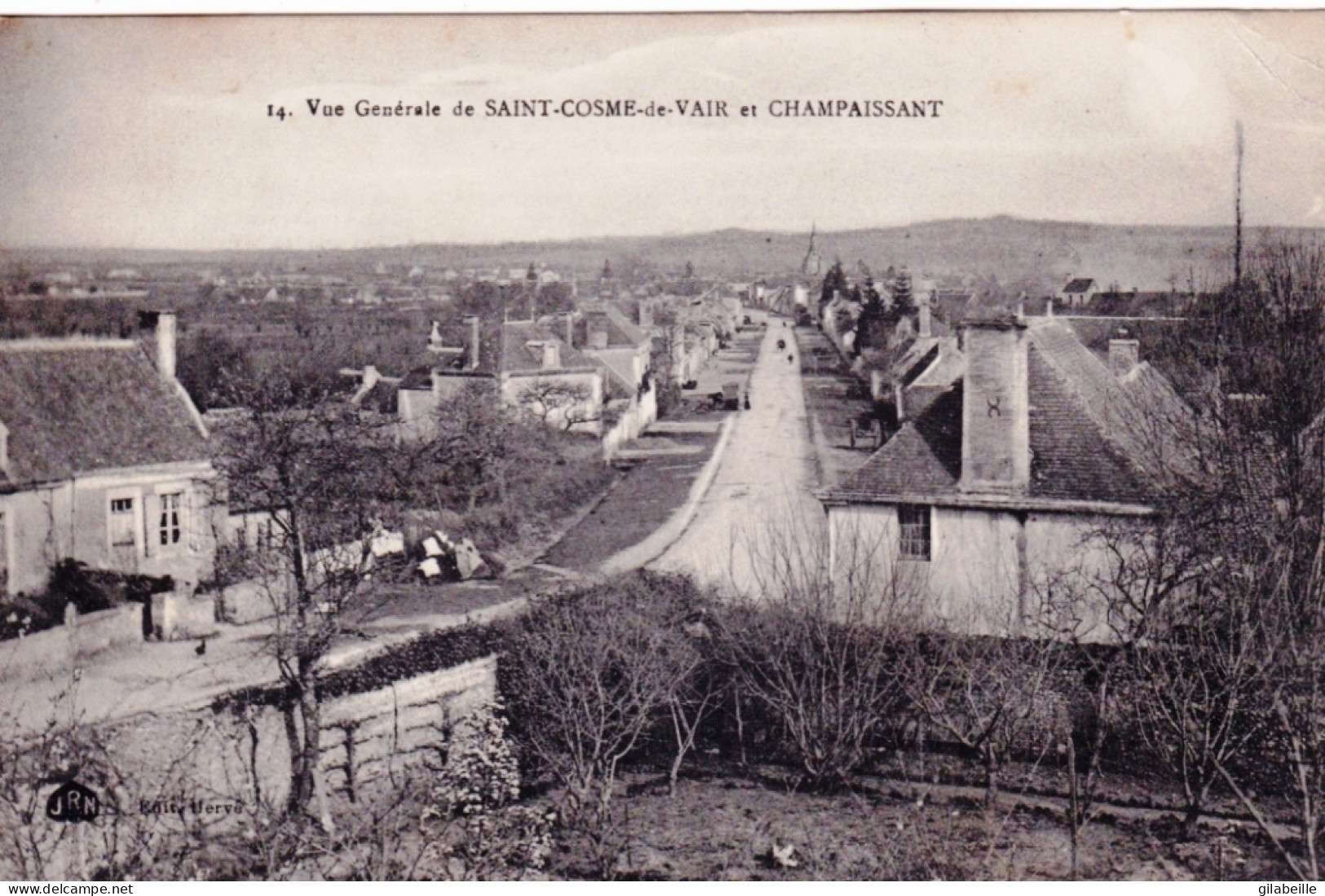 72 - Sarthe - Vue Generale De Saint-Cosme-en-Vairais Et Champaissant - Autres & Non Classés
